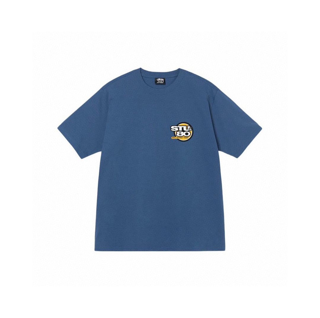 Stussy 80 Circular Badge T-Shirt