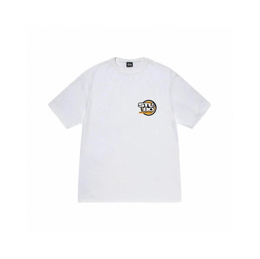 Stussy 80 Circular Badge T-Shirt