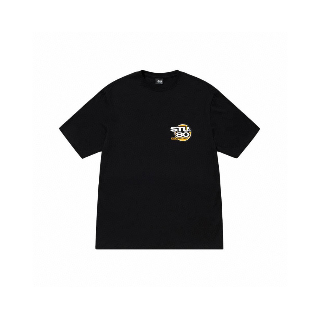 Stussy 80 Circular Badge T-Shirt