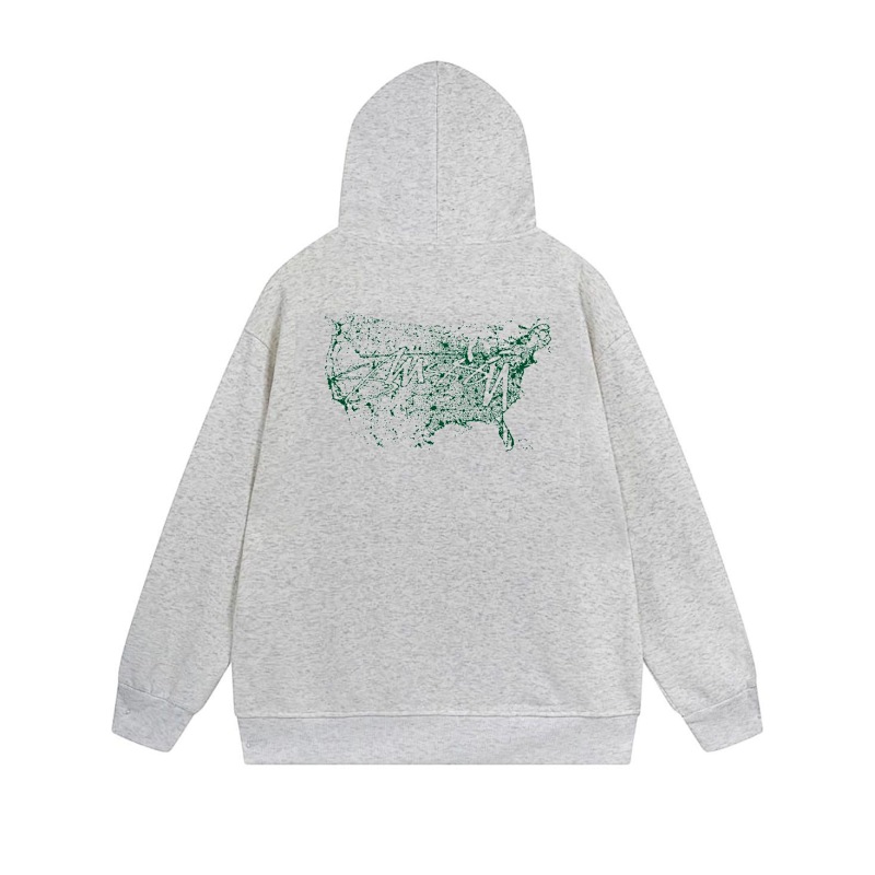 Stussy Abstract Winged Animal Full-Zip Hoodie