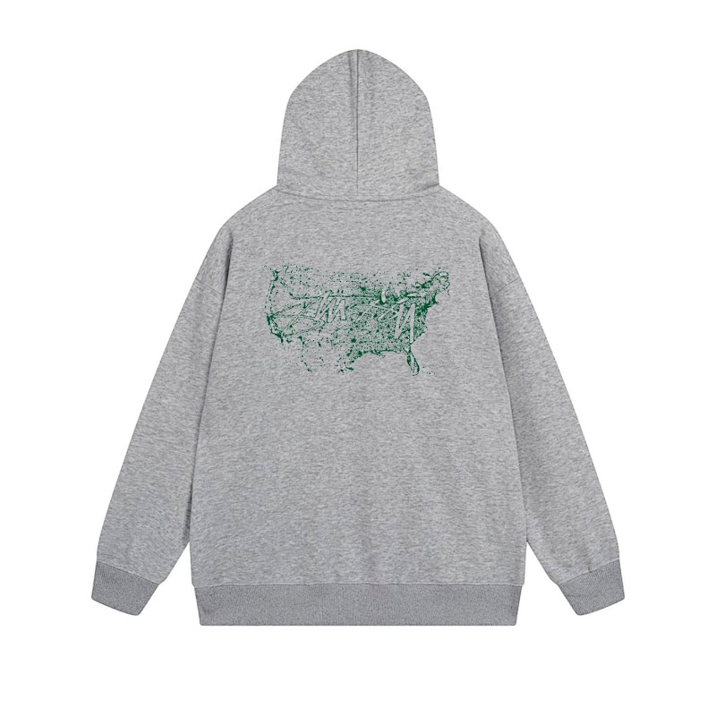 Stussy Abstract Winged Animal Full-Zip Hoodie