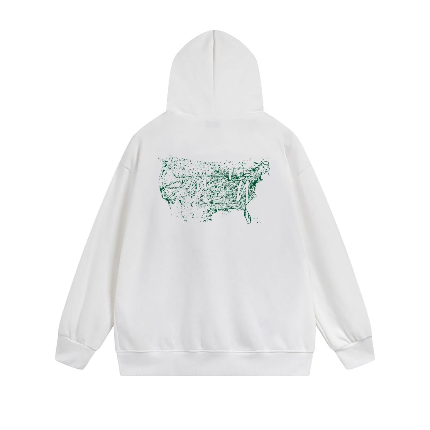 Stussy Abstract Winged Animal Full-Zip Hoodie