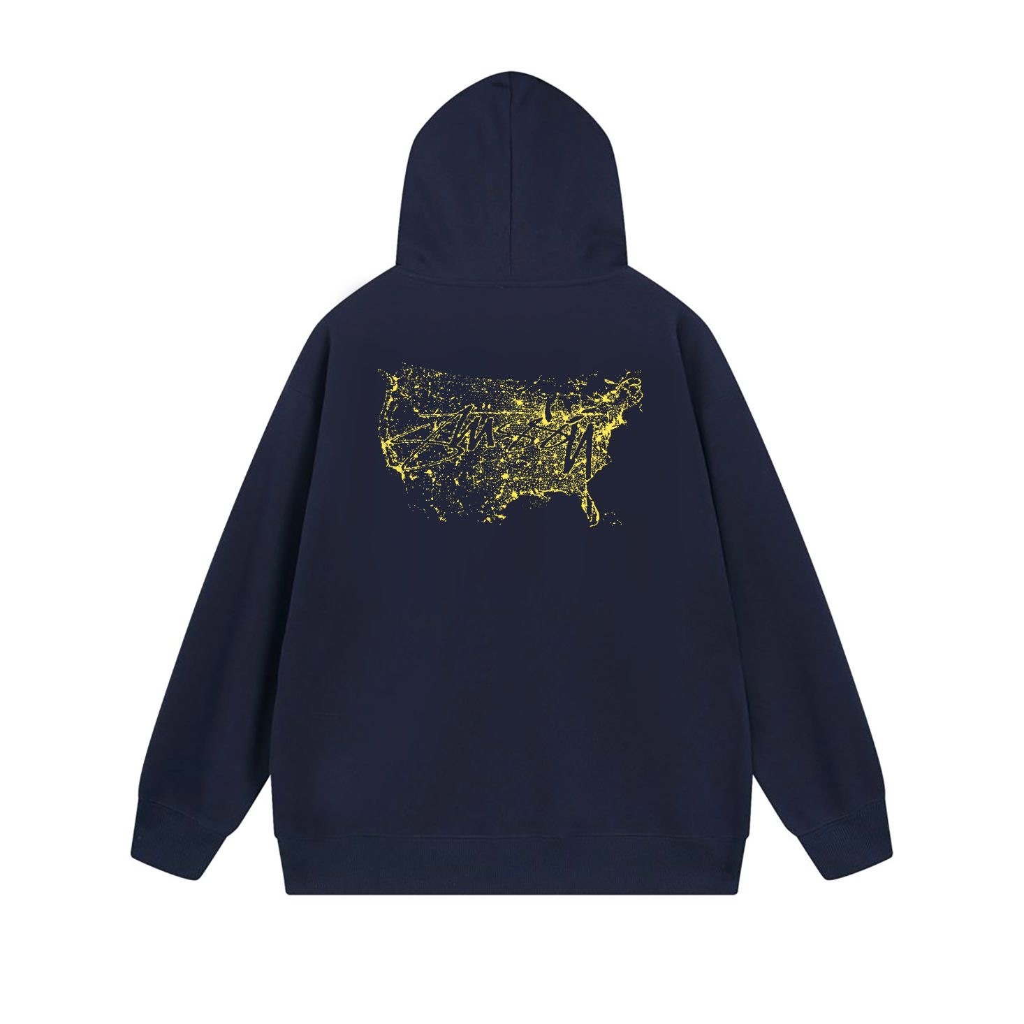 Stussy Abstract Winged Animal Full-Zip Hoodie