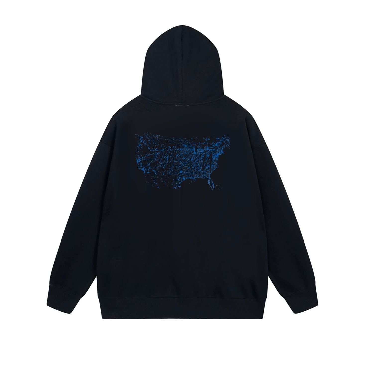 Stussy Abstract Winged Animal Full-Zip Hoodie