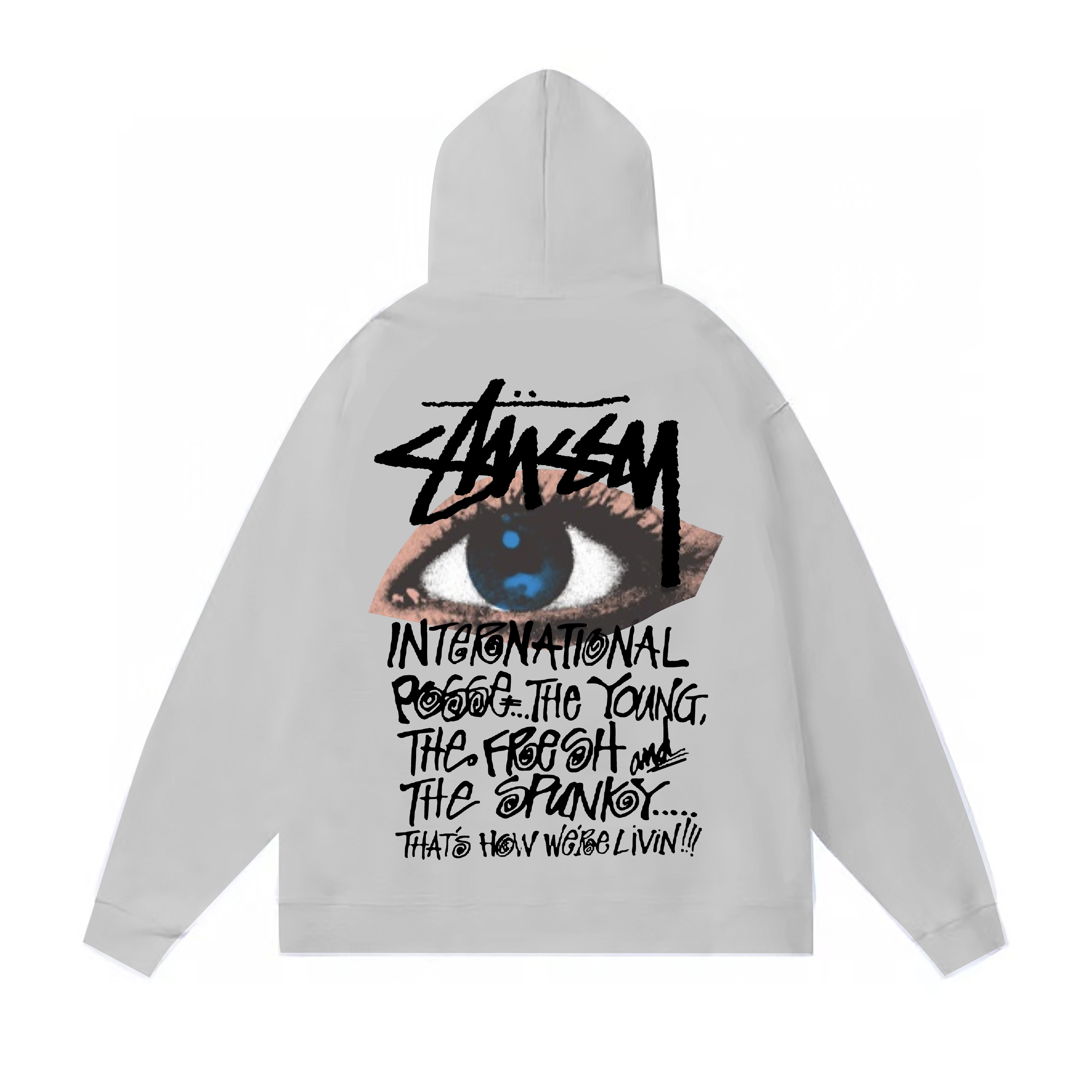 Stussy All-Seeing Eye Manifesto Pullover Hoodie