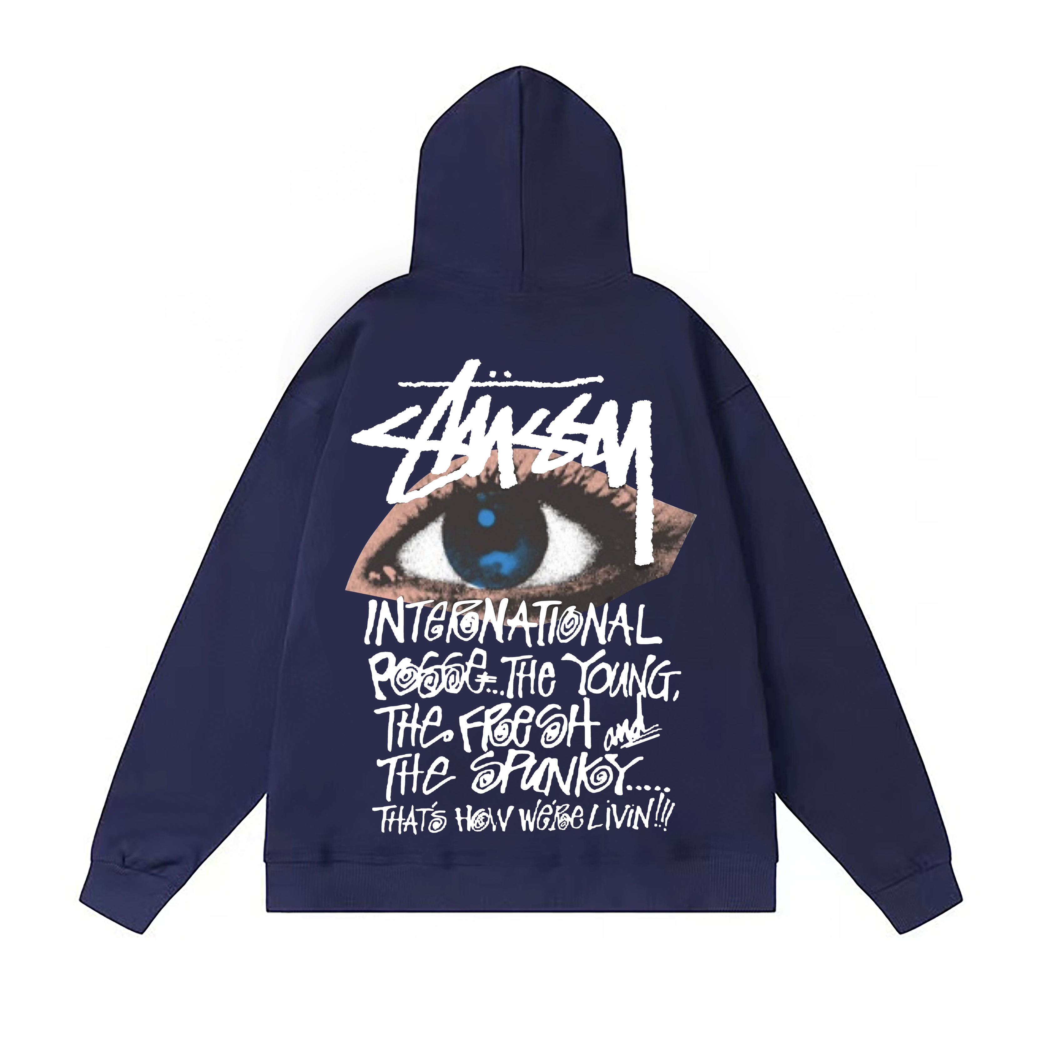 Stussy All-Seeing Eye Manifesto Pullover Hoodie