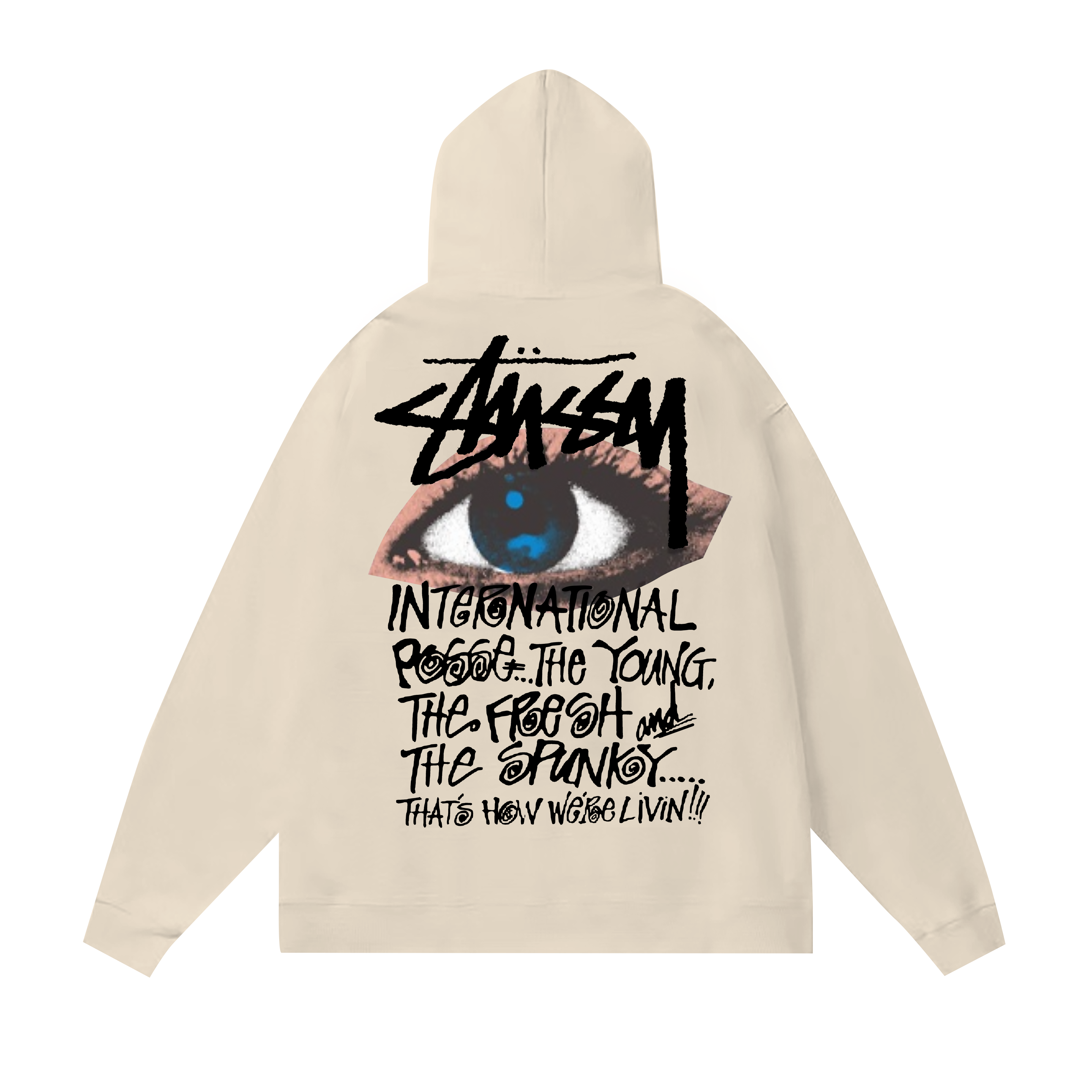 Stussy All-Seeing Eye Manifesto Pullover Hoodie
