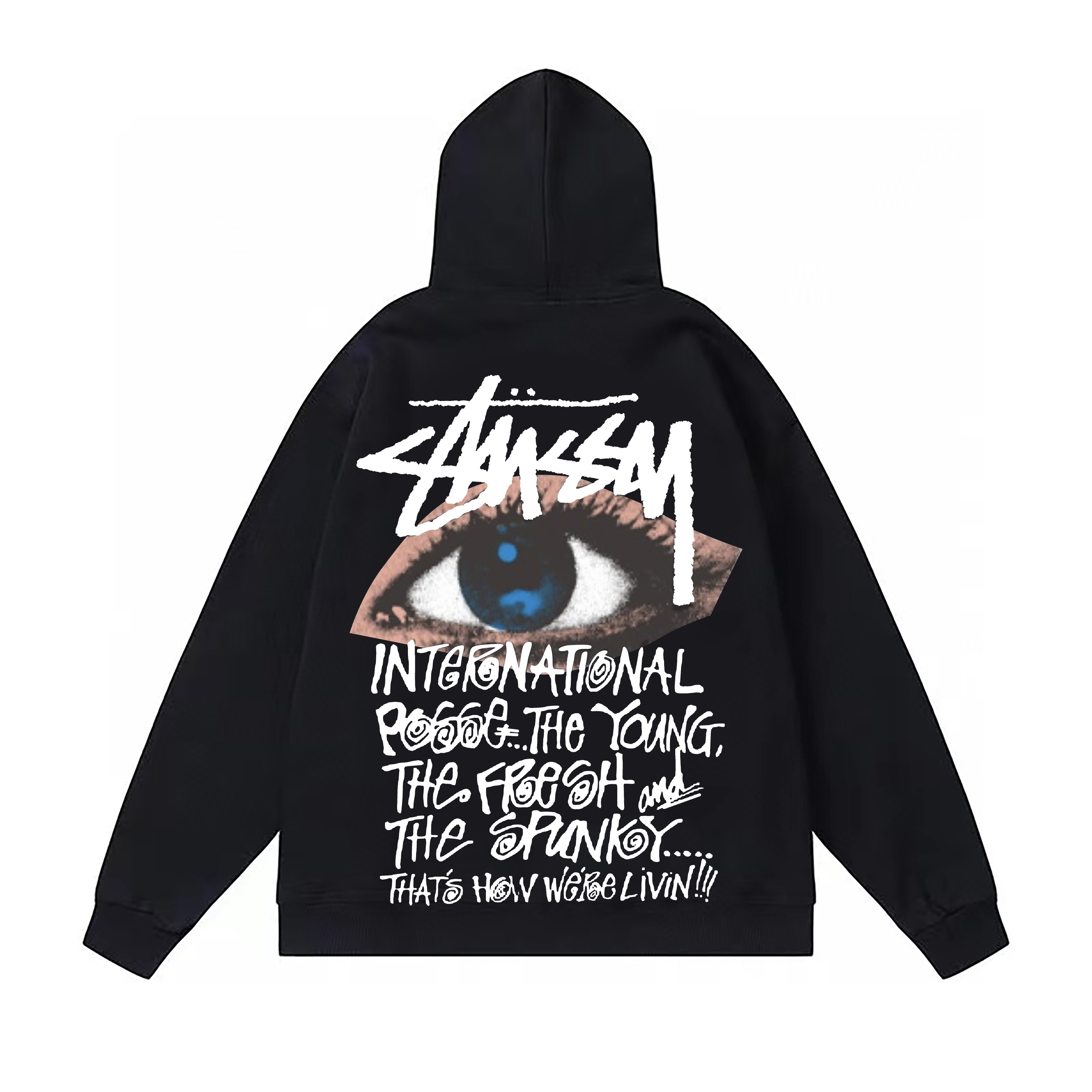 Stussy All-Seeing Eye Manifesto Pullover Hoodie