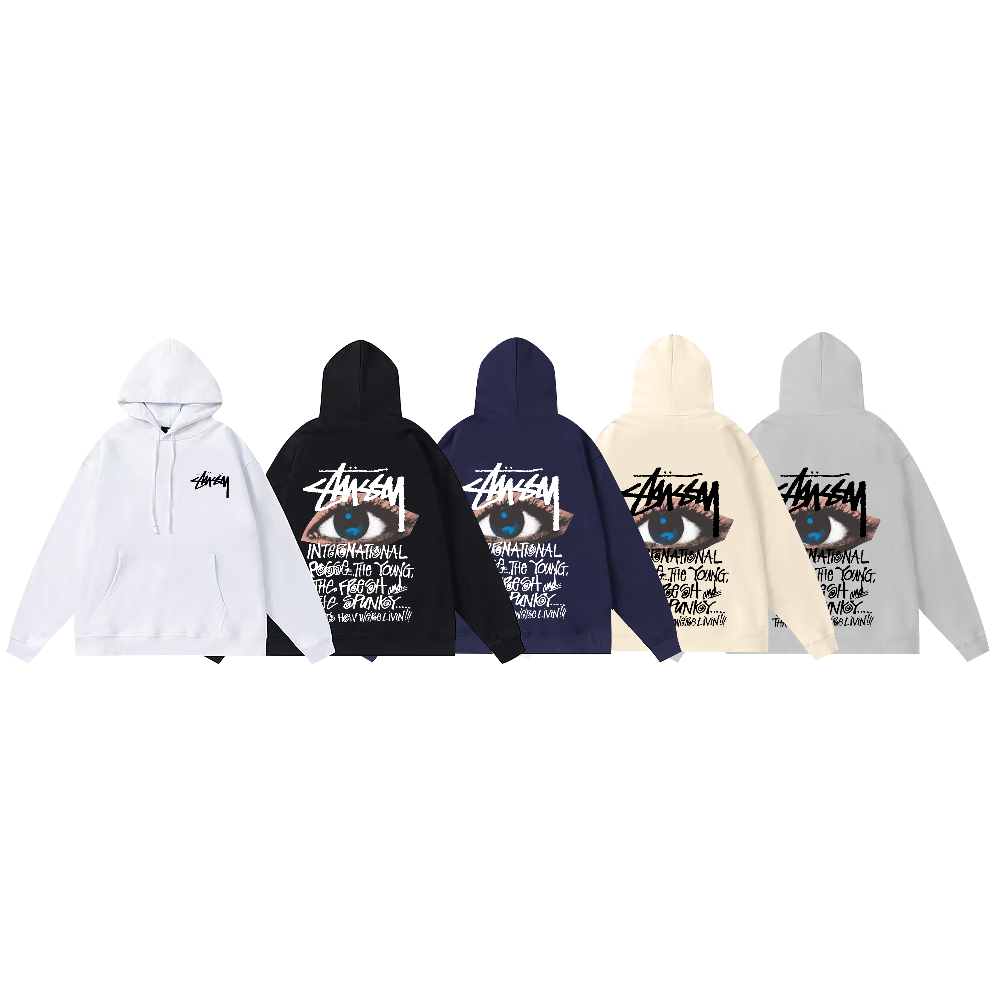 Stussy All-Seeing Eye Manifesto Pullover Hoodie