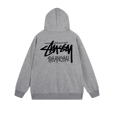 Stussy Allover Mini Icon Grid Full-Zip Hoodie 02