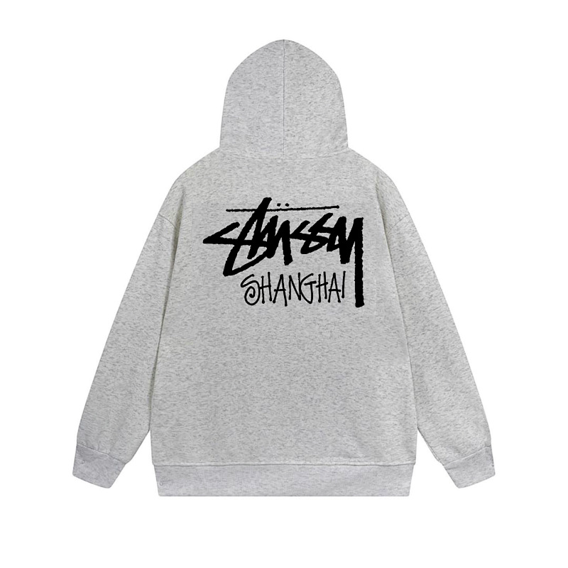 Stussy Allover Mini Icon Grid Full-Zip Hoodie