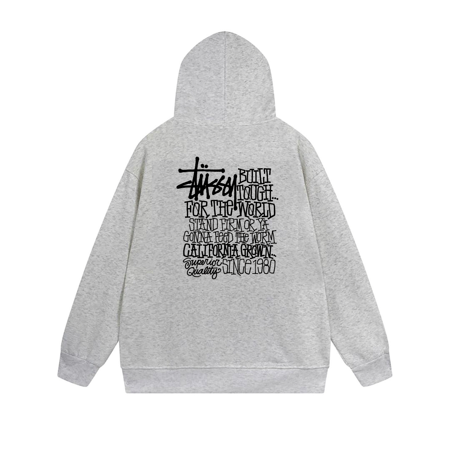 Stussy Barbed Wire Square Full-Zip Hoodie