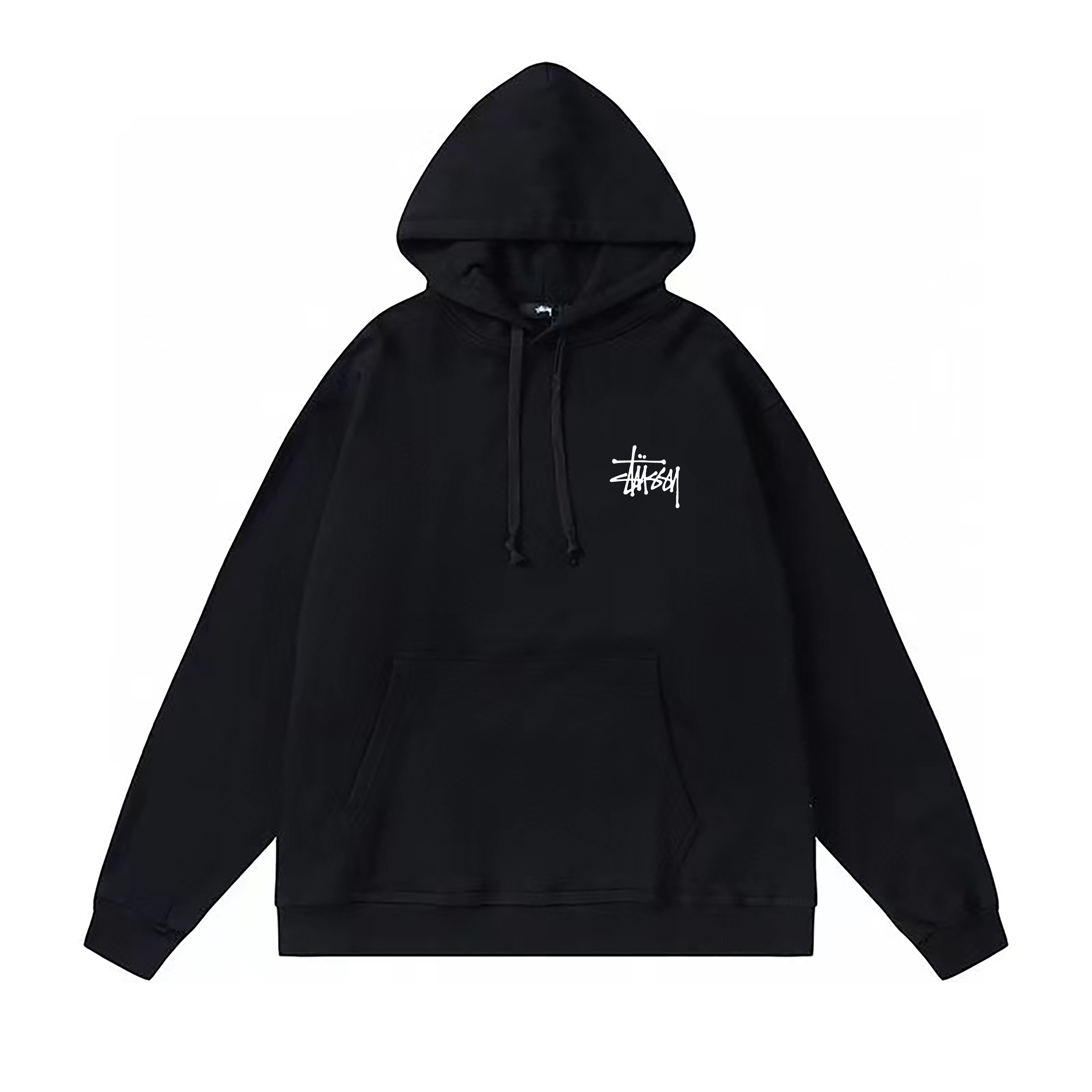 Stussy Blue Dice Collage Pullover Hoodie