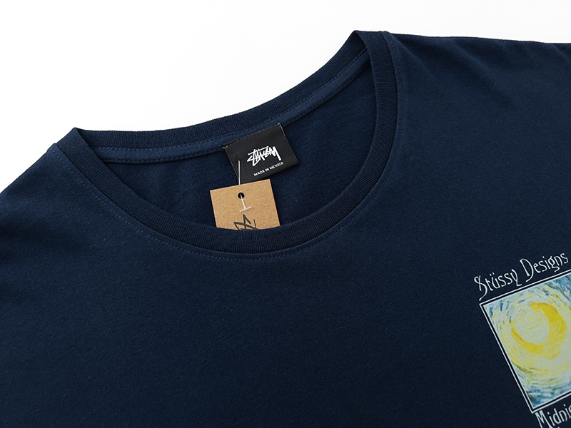 Stussy Blue Framed Artwork T-Shirt