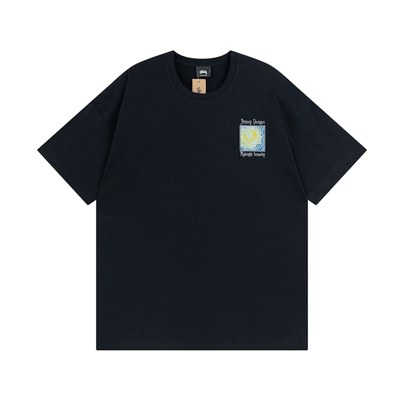 Stussy Blue Framed Artwork T-Shirt