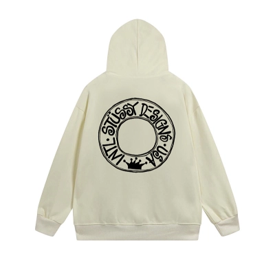 Stussy Blue Planet Orb Full-Zip Hoodie 02