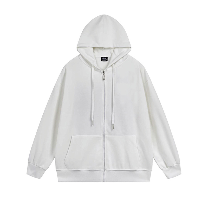 Stussy Blue Planet Orb Full-Zip Hoodie