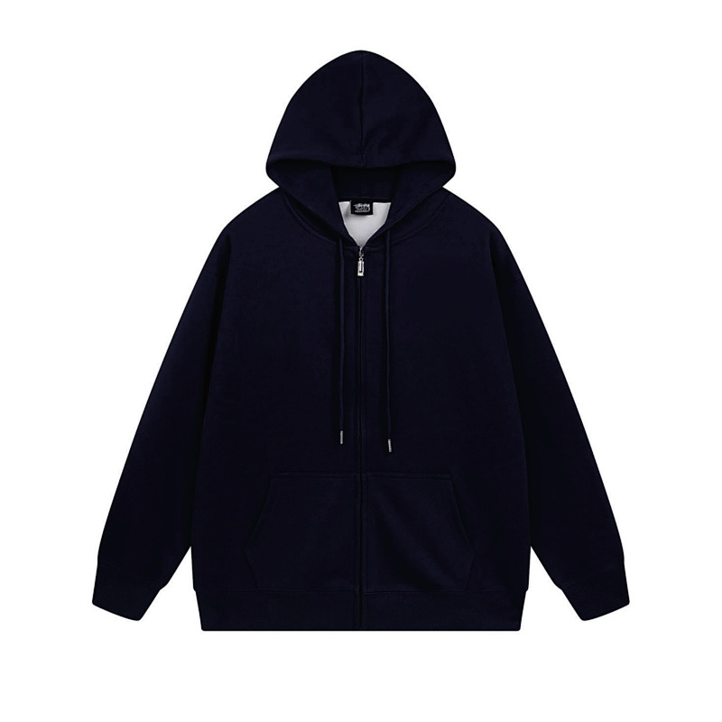 Stussy Blue Planet Orb Full-Zip Hoodie