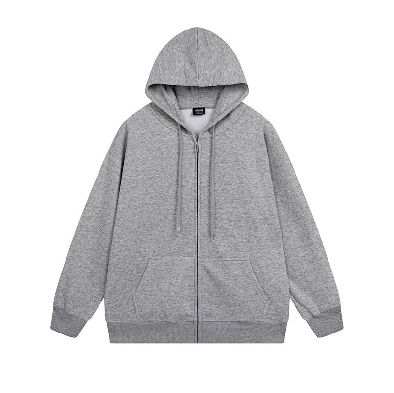 Stussy Blue Planet Orb Full-Zip Hoodie