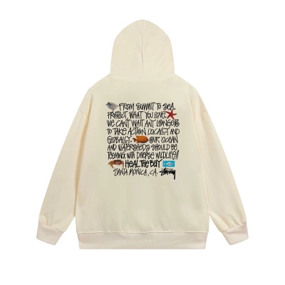 Stussy Blueprint Text Grid Full-Zip Hoodie 02
