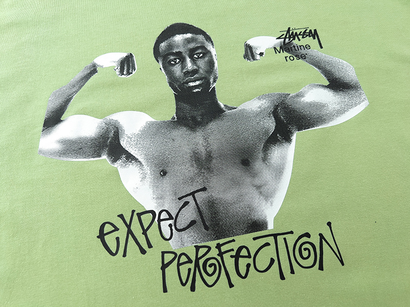 Stussy Bodybuilder Flex Portrait T-Shirt