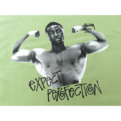 Stussy Bodybuilder Flex Portrait T-Shirt 02