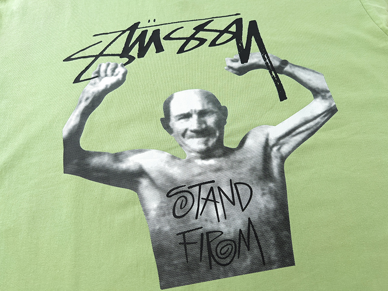 Stussy Bodybuilder Flex Portrait T-Shirt