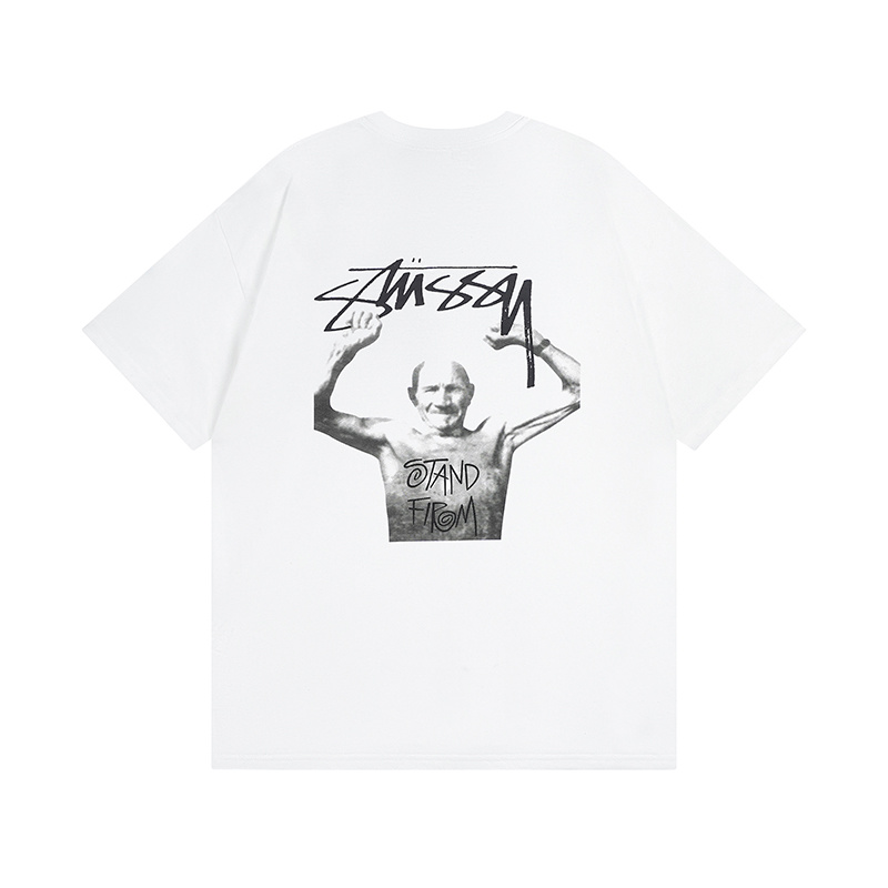 Stussy Bodybuilder Flex Portrait T-Shirt