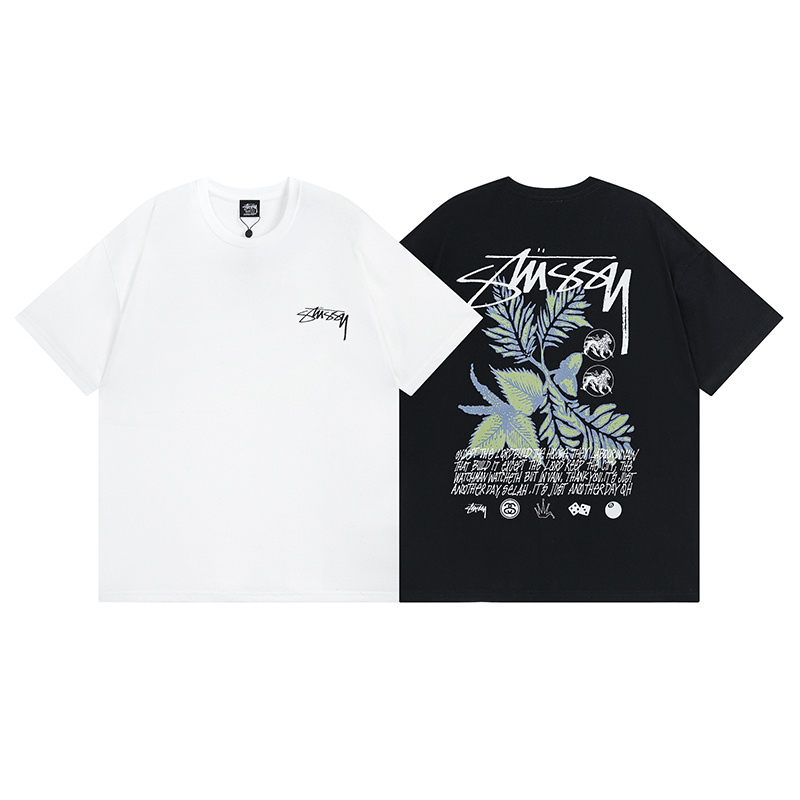 Stussy Botanical Lily Poster T-Shirt