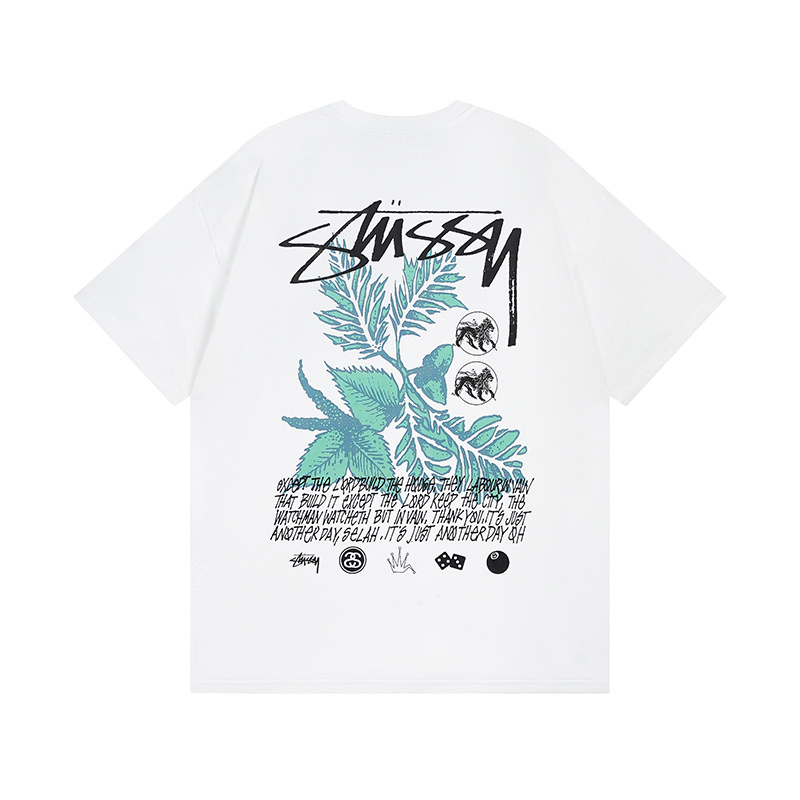 Stussy Botanical Lily Poster T-Shirt