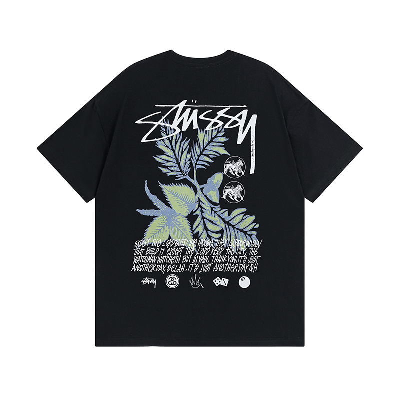 Stussy Botanical Lily Poster T-Shirt