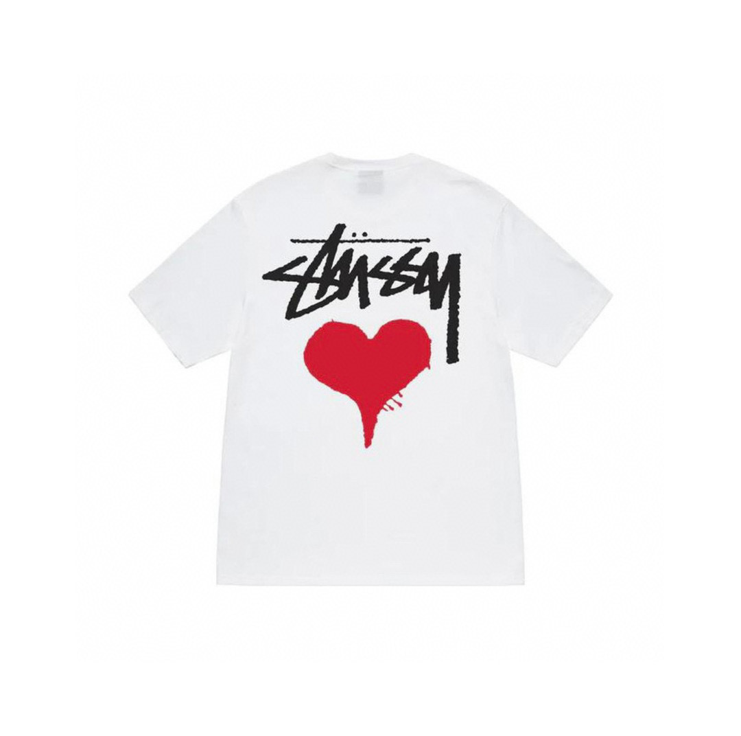 Stussy Broken Heart Handstyle T-Shirt