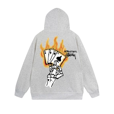Stussy Chaotic Graffiti Lettering Full-Zip Hoodie 02
