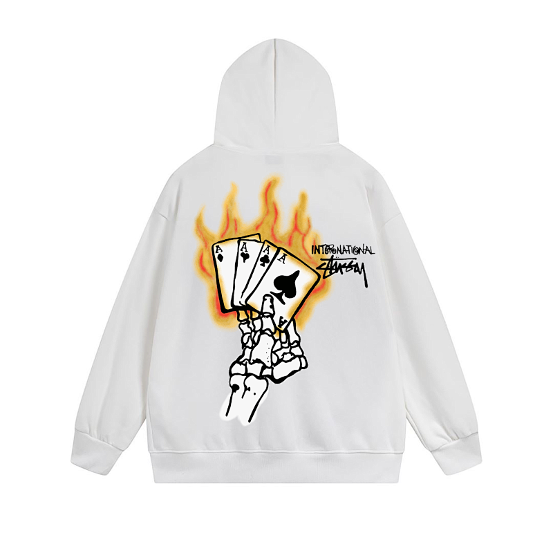 Stussy Chaotic Graffiti Lettering Full-Zip Hoodie