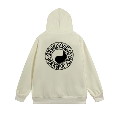 Stussy Checker Ring Emblem Full-Zip Hoodie 02