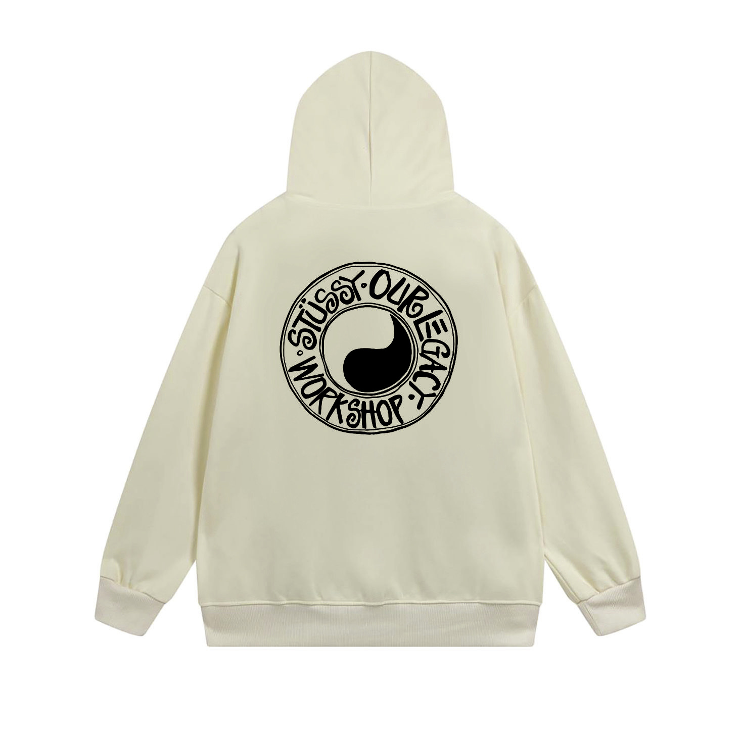 Stussy Checker Ring Emblem Full-Zip Hoodie