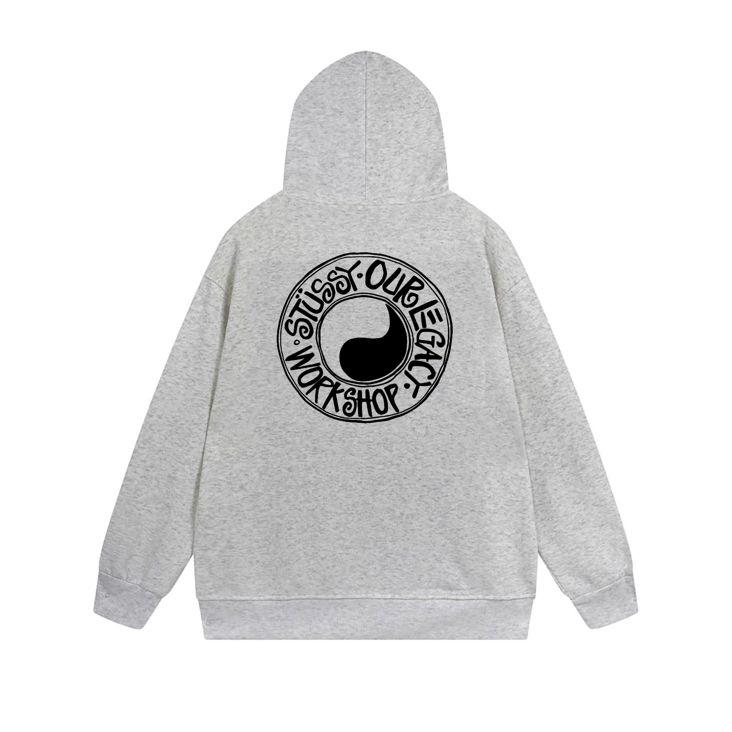 Stussy Checker Ring Emblem Full-Zip Hoodie