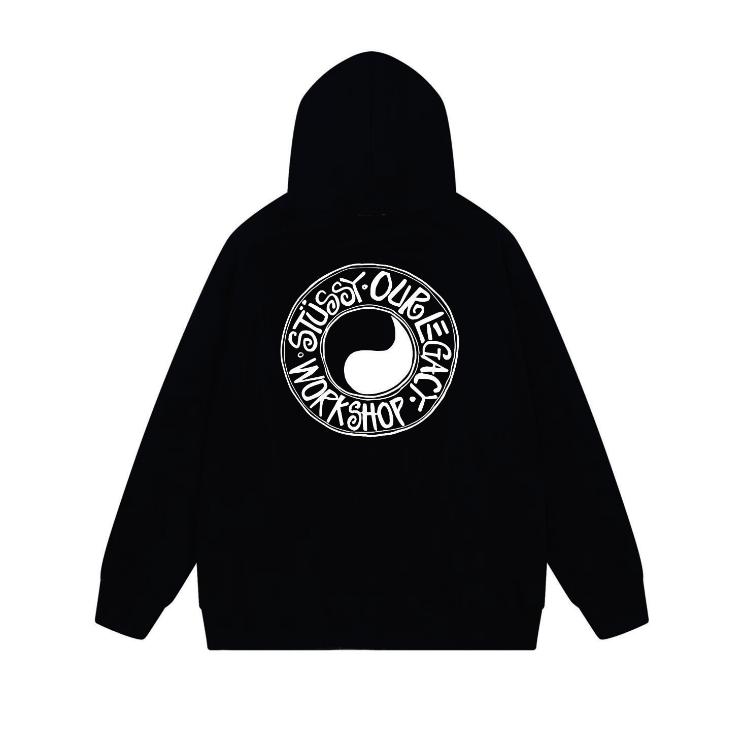 Stussy Checker Ring Emblem Full-Zip Hoodie