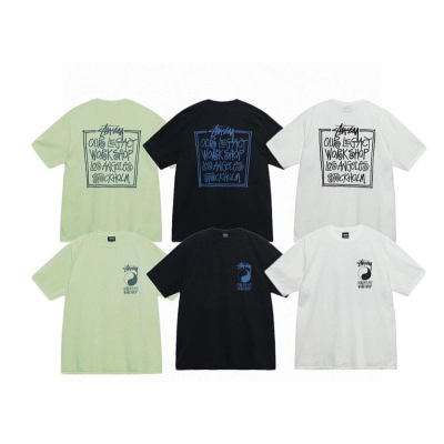 Stussy Chess Knight Manifesto T-Shirt 01