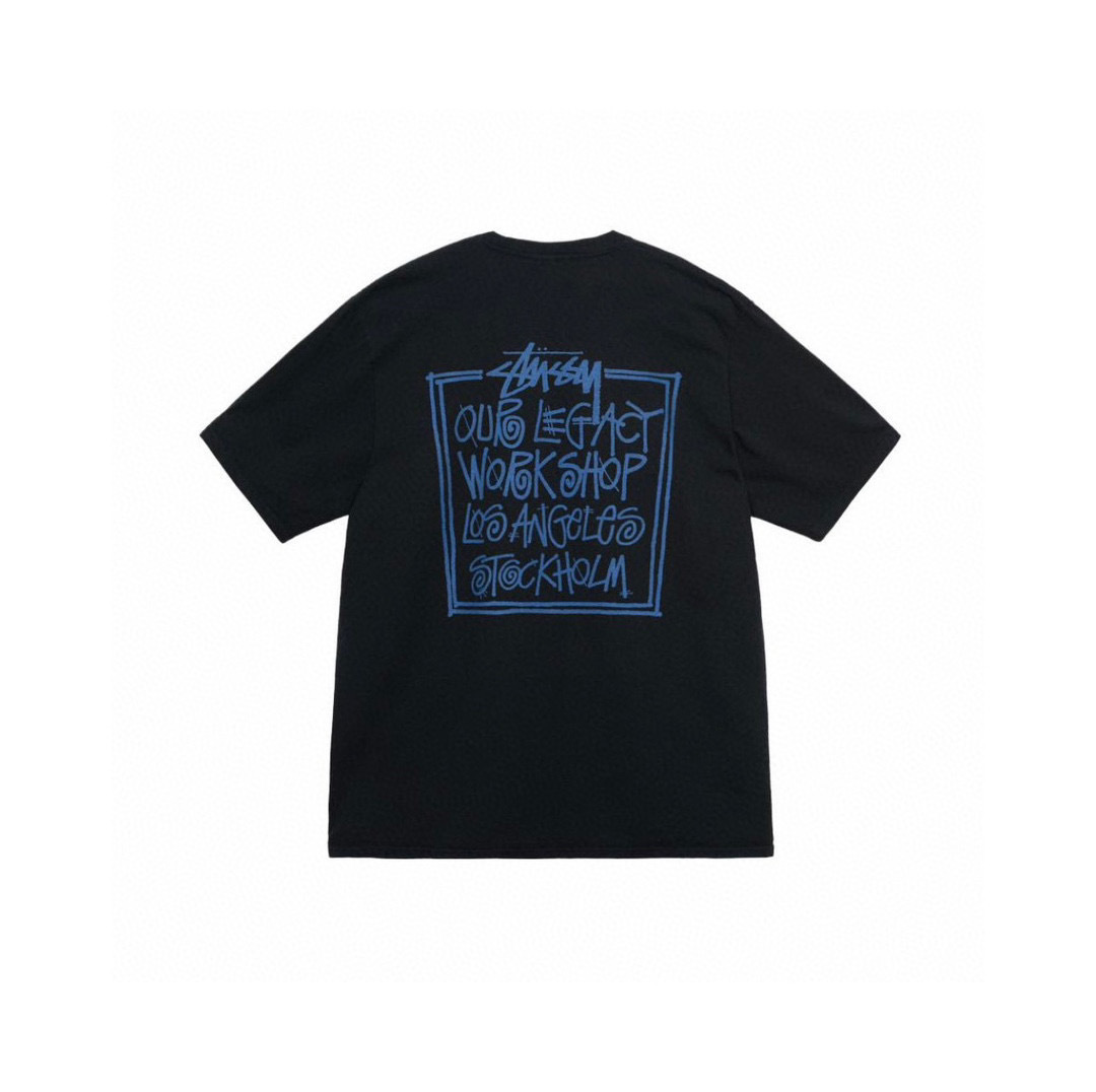 Stussy Chess Knight Manifesto T-Shirt