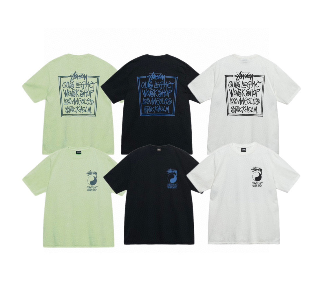 Stussy Chess Knight Manifesto T-Shirt