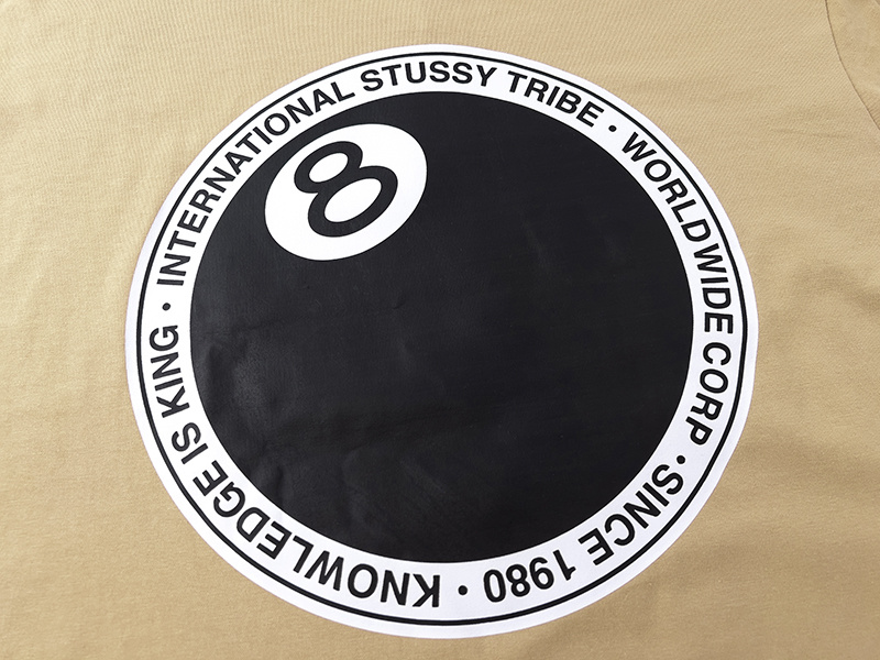 Stussy Circular 8 Ball Emblem T-Shirt