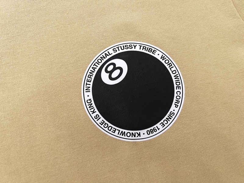 Stussy Circular 8 Ball Emblem T-Shirt
