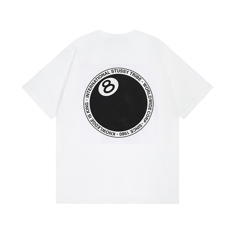 Stussy Circular 8 Ball Emblem T-Shirt
