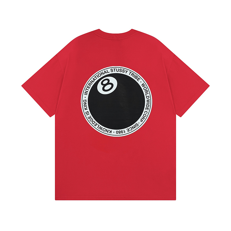 Stussy Circular 8 Ball Emblem T-Shirt