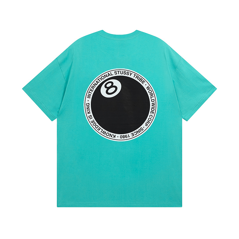 Stussy Circular 8 Ball Emblem T-Shirt