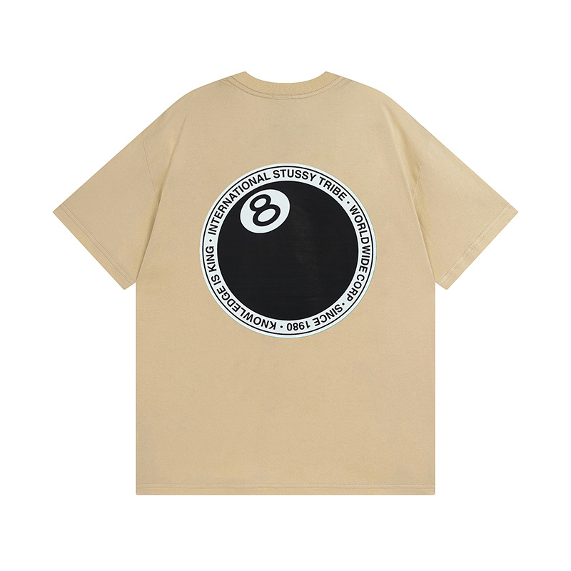 Stussy Circular 8 Ball Emblem T-Shirt