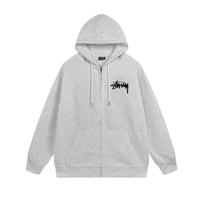 Stussy Circular Chain Link Full-Zip Hoodie