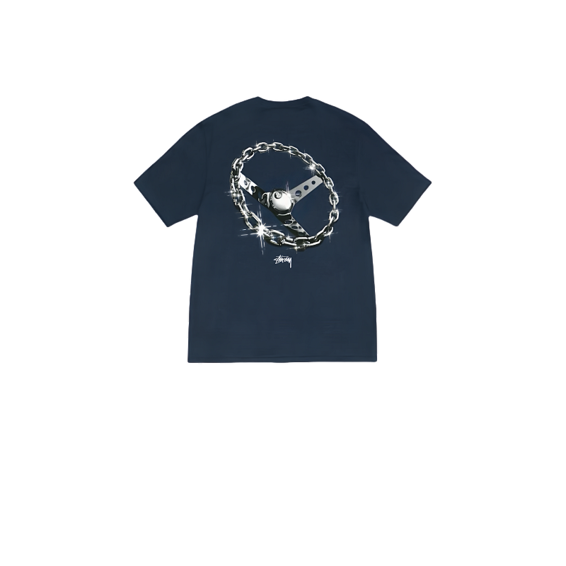 Stussy Circular Chain Wreath T-Shirt