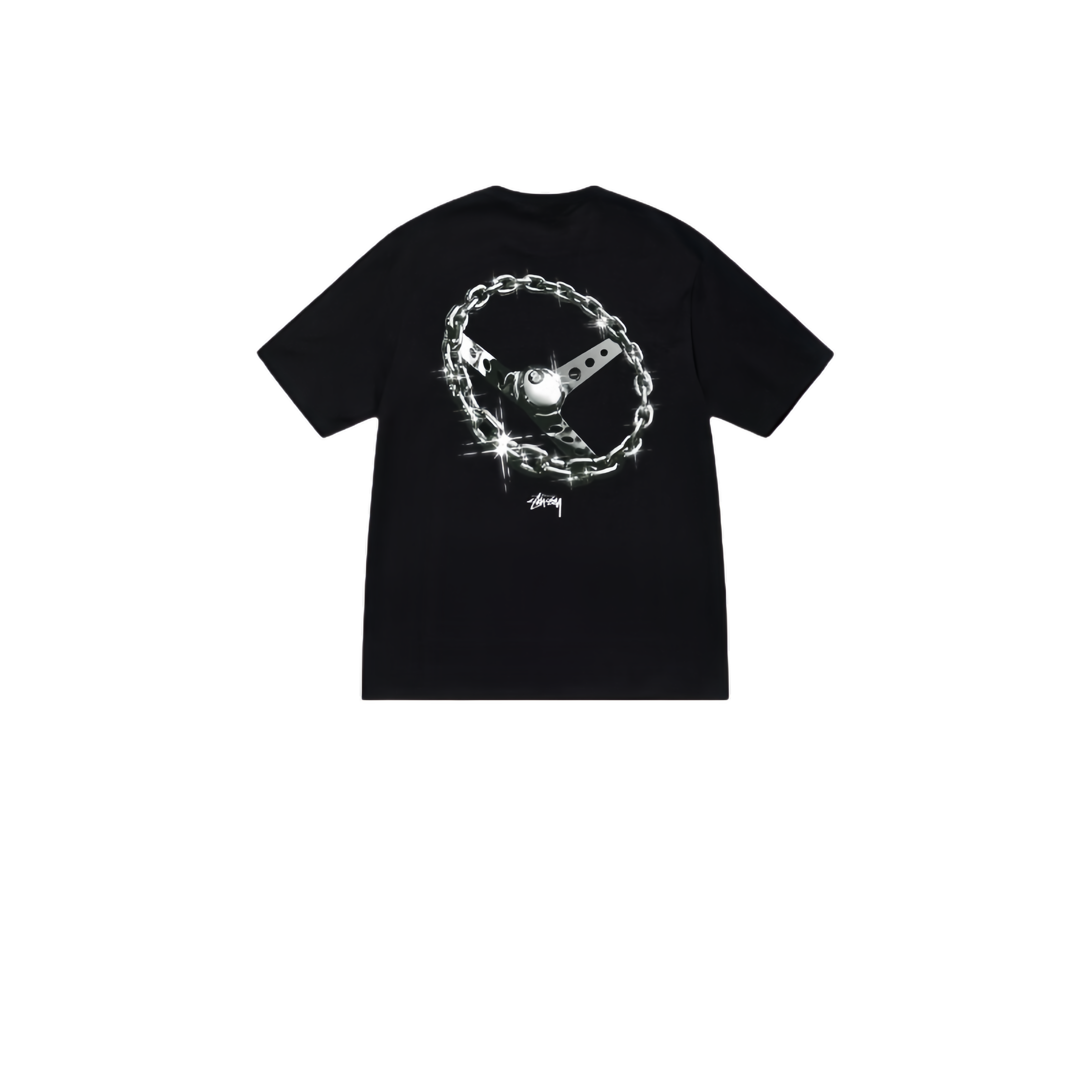 Stussy Circular Chain Wreath T-Shirt